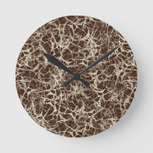 Networking Neurons op rood - naadloos patroon.