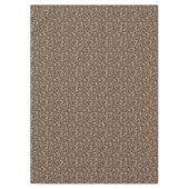 Networking Neurons op rood - naadloos patroon. Tafelkleed (Voorkant)