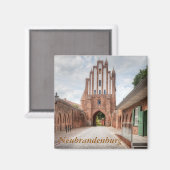 Neubrandenburg Friedländer Tor Magneet (Voorkant / Achterkant)