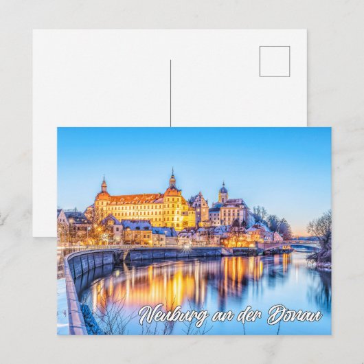  Neuburg an der Donau, Germany Briefkaart (Voorkant / Achterkant)