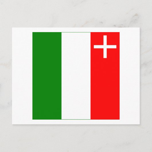 Neuchatel Flag Briefkaart (Voorkant)