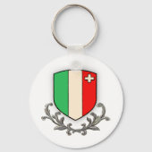 Neuchatel Scroll Sleutelhanger (Voorkant)