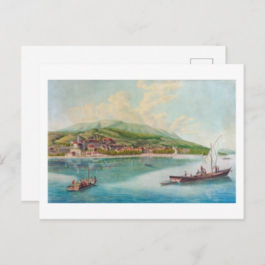 Neuchâtel, Zwitserland Briefkaart (Voorkant / Achterkant)