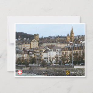 Neuchâtel - Zwitserland Briefkaart