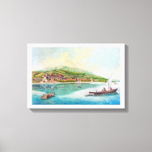 Neuchâtel, Zwitserland Canvas Afdruk (Voorkant)