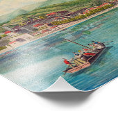 Neuchâtel, Zwitserland Foto Afdruk (Hoek)