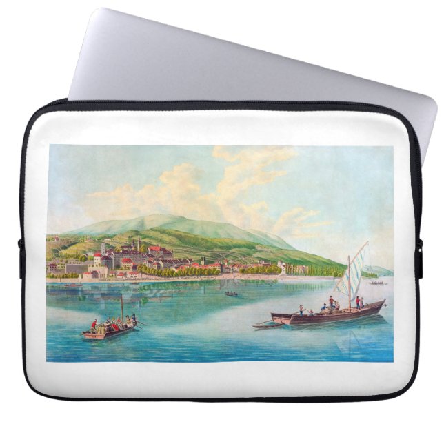 Neuchâtel, Zwitserland Laptop Sleeve (Voorkant)