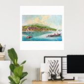 Neuchâtel, Zwitserland Poster (Thuiskantoor)