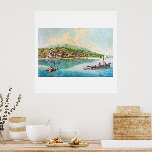 Neuchâtel, Zwitserland Poster (Keuken)