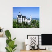 Neuchwanstein Castle Bavaria Poster (Thuiskantoor)