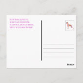 Neue Weihnachten Große Dänen Briefkaart (Achterkant)