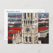 Neues Rathaus, Briefkaart München (Voorkant / Achterkant)