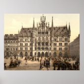 Neues Rathaus in München Poster (Voorkant)