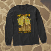 Neues Ratheus Sketcha Mannen lange mouw Tri-Blend Shirt