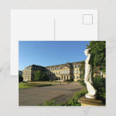 Neues Schloss Stuttgart - Seitenflügel mit Statuen Briefkaart (Voorkant / Achterkant)