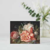 Neugebauer J. Een Bloemstuk met Rozen... Briefkaart (Staand voorkant)