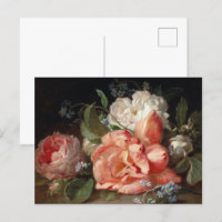Neugebauer J. Een boeket bloemen met rozen...