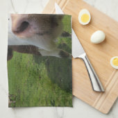 Neugierige Kuh Theedoek (Quarter Fold)