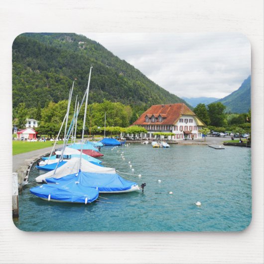 Neuhaus en het Thun-meer Muismat (Voorkant)