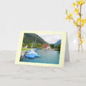 Neuhaus op het Thun-meer Kaart (Gele Bloem)