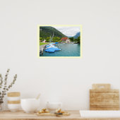 Neuhaus op het Thun-meer Poster (Keuken)