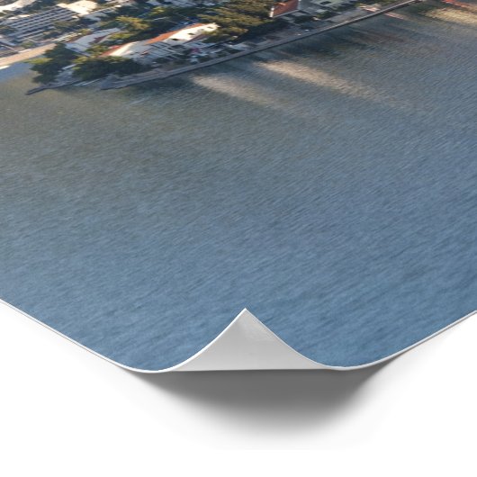 Neum Adriatic zee Bosnië en Herzegovina Poster (Hoek)