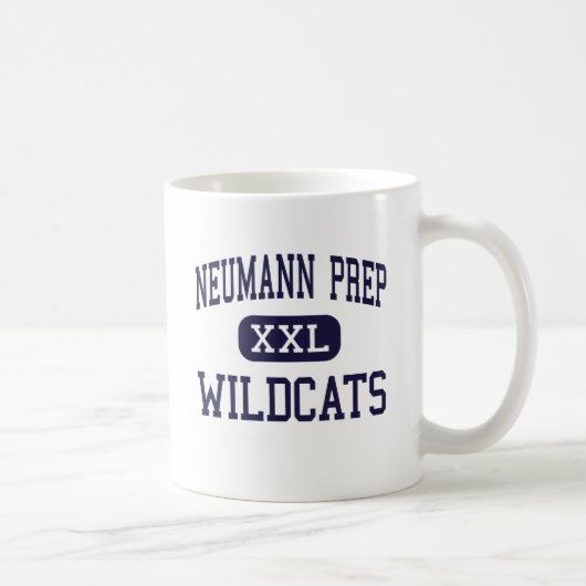 Neumann Prep - Wildcats - High - Wayne New Jersey Koffiemok (Rechts)