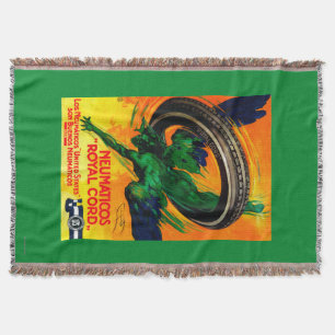 Neumaticos Royal Cord  Poster Europe Deken