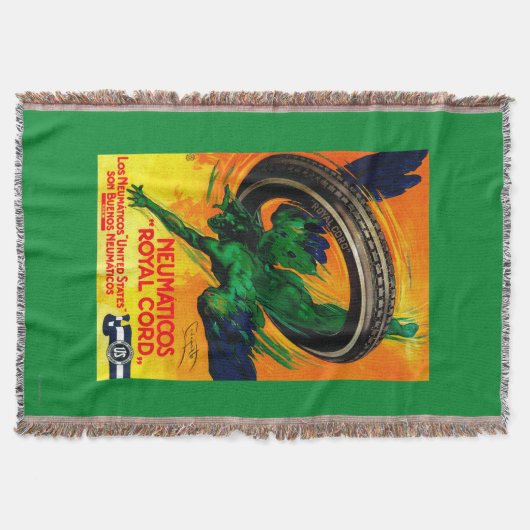 Neumaticos Royal Cord Poster Europe Deken (Voorkant)