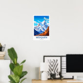 Neuquen Patagonia Reizen Poster (Thuiskantoor)