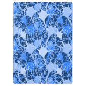 Neuraal netwerk blauwe neuronen klembord (Achterkant)