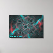 Neuraal Netwerk Canvas Afdruk (Voorkant)