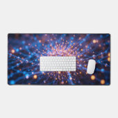 Neuraal netwerk kosmos bureaumat (Keyboard & Muis)