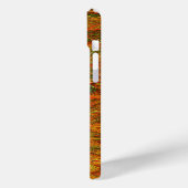 "Neural Firestorm" Abstract geel Sinaasappel Case-Mate iPhone Case (Achterkant / Links)