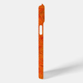 "Neural Firestorm" Abstract geel Sinaasappel Case-Mate iPhone Case (Achterkant / Rechts)
