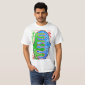 Neural Flow – Abstract Synapse T-shirt (Voorkant volledig)