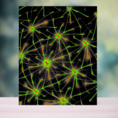 Neural Network Burst – Premium Acrylic Sign Acryl Bord (Neutraal)