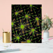Neural Network Burst – Premium Acrylic Sign Acryl Bord (Huwelijk)