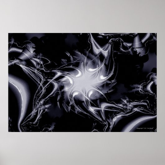 Neurale activiteit poster (Voorkant)