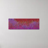 "Neurale Firestorm" Abstract" Rood Paarse Canvas Afdruk (Voorkant)