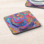 Neurale Firestorm Bier Onderzetter (Linkerzijde)