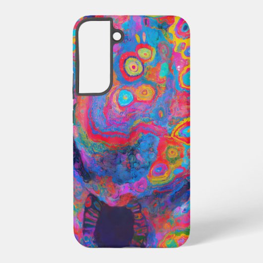 Neurale Firestorm Samsung Galaxy Hoesje (Achterkant)