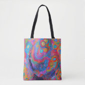 Neurale Firestorm Tote Bag (Voorkant)