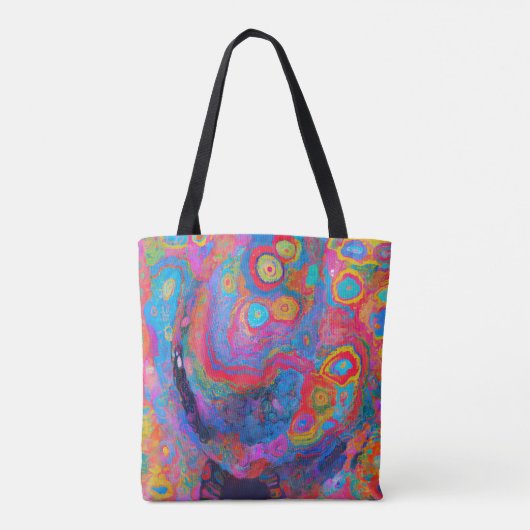 Neurale Firestorm Tote Bag (Achterkant)