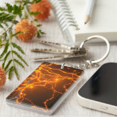 Neurale gloed: elektrische paden van licht sleutelhanger (Voorkant Rechts)
