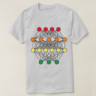 Neurale netknooppunten t-shirt