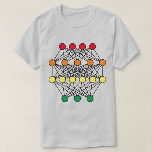 Neurale netknooppunten t-shirt (Design voorkant)