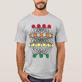 Neurale netknooppunten t-shirt (Voorkant)