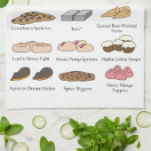 Neurale netwerkcookies theedoek (Gevouwen)