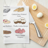 Neurale netwerkcookies theedoek (Quarter Fold)